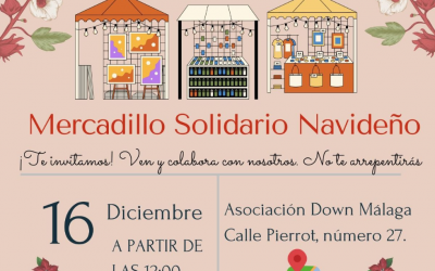 IV Mercadillo Solidario y Fiesta de Navidad Down Málaga 2023