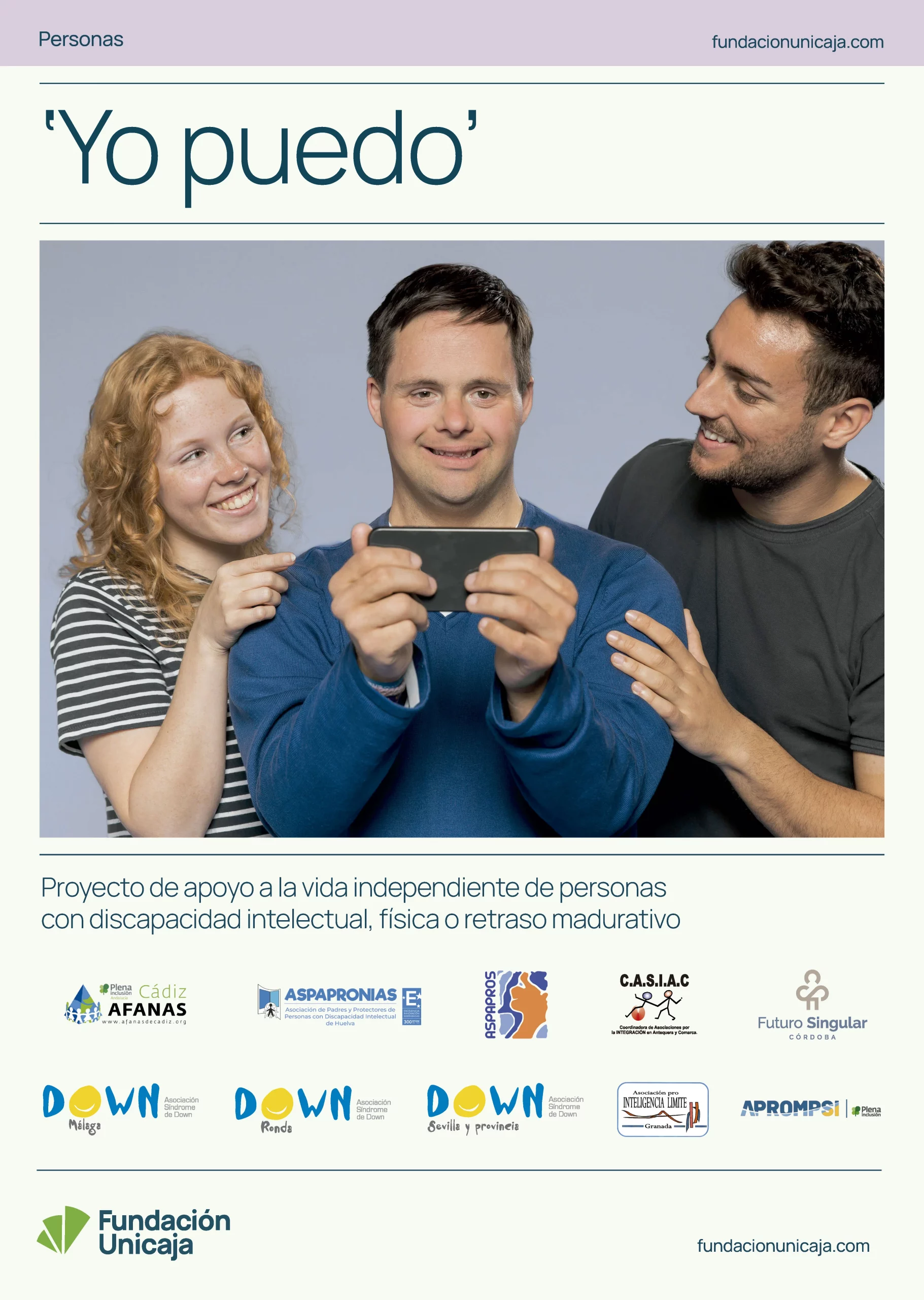 Proyecto solidario yo puedo de Fundación Unicaja